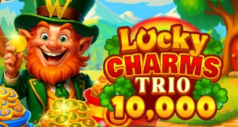 Lucky Charms Trio 10,000 game tile