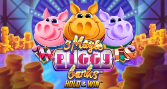 3 Magic Piggy Banks Hold & Win game tile