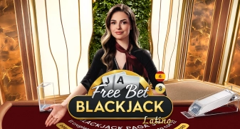 Free Bet Blackjack Latino 3 game tile